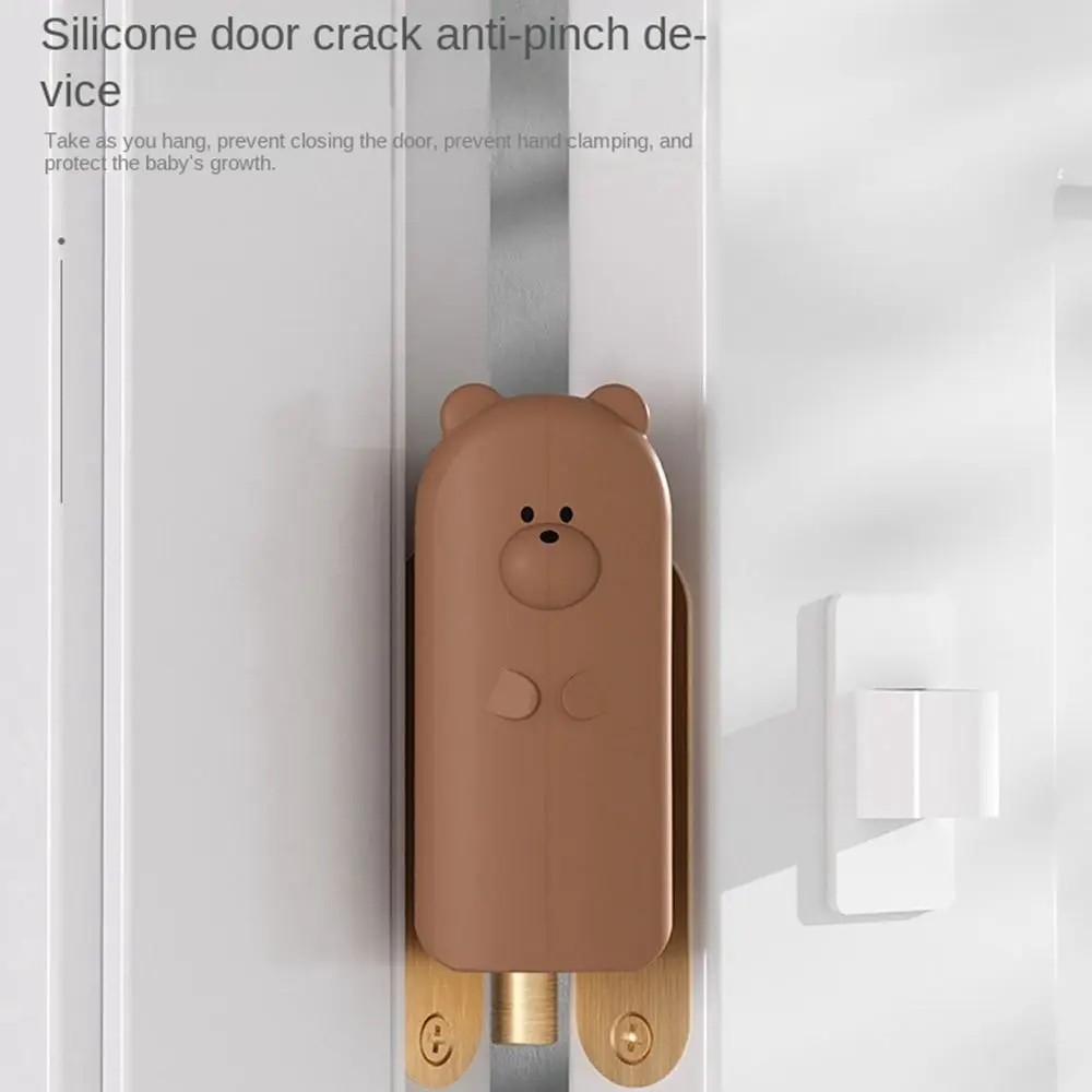 Door Stopper Baby Safety Lock  Silicone Finger Protector for Childrens Safety