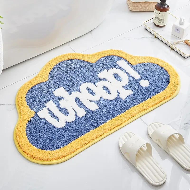 Yellow Bathroom Mats
