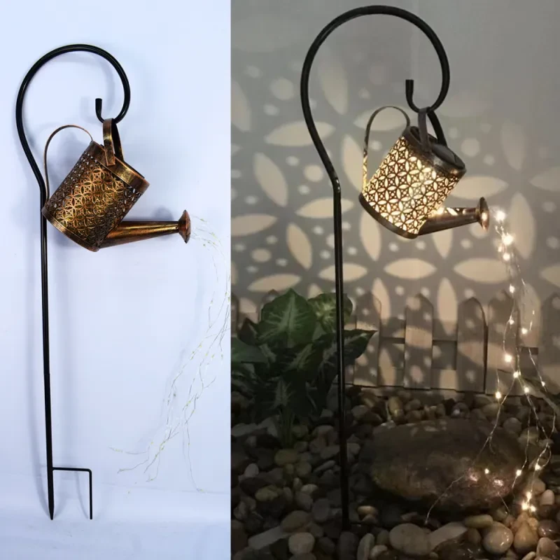 Watering Can With Lights Pouring Out