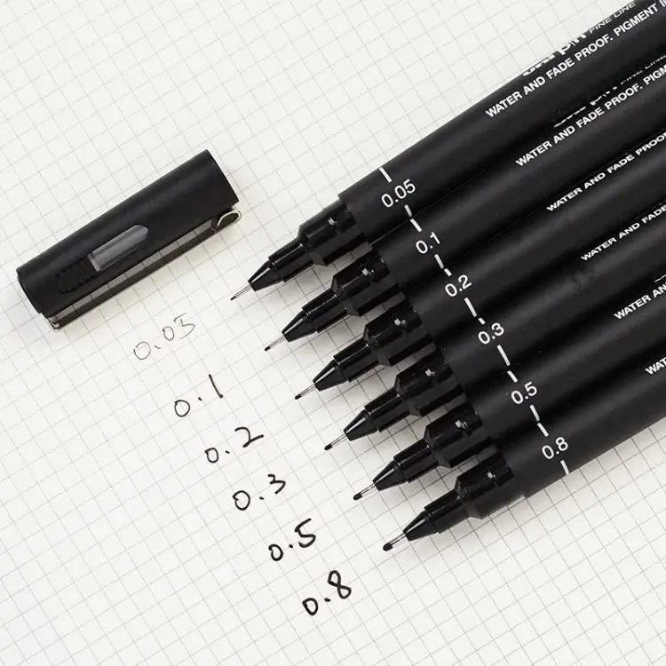 Outlining Pens for Drawing