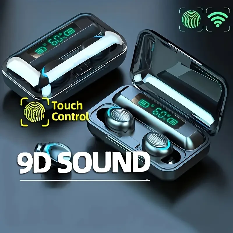 In-Ear Wireless Earphones With Noise Cancellation  Premium Sound for Running, Gaming, and Daily Use