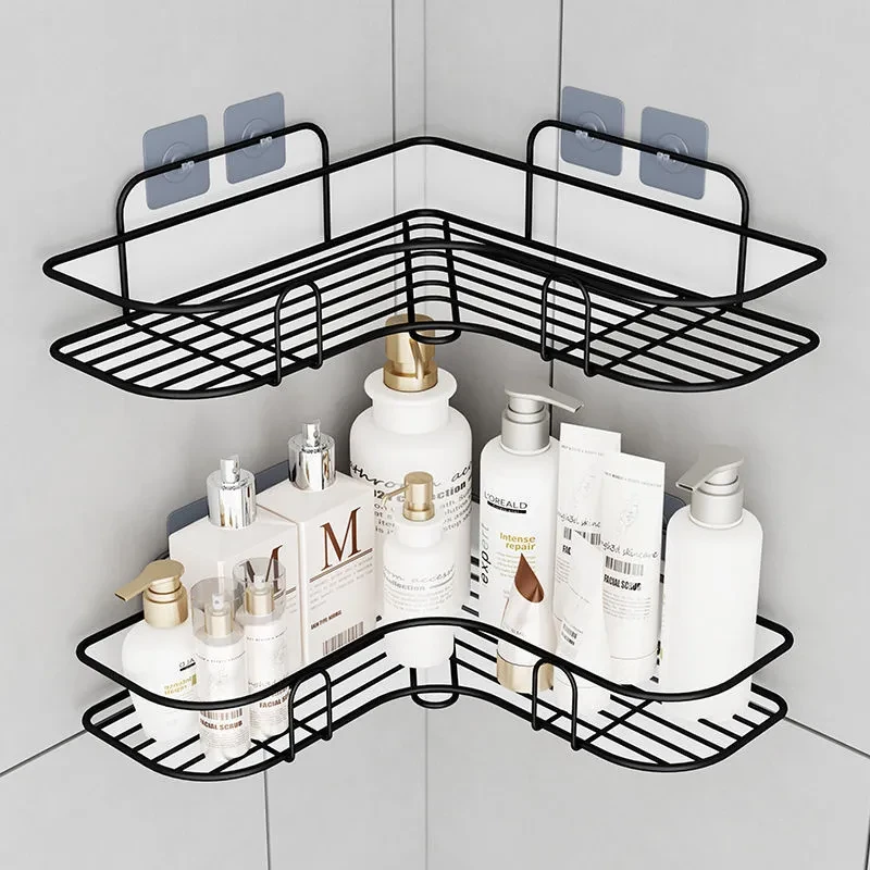 Punch-free Triangle Rack Wall-mounted Multi-function