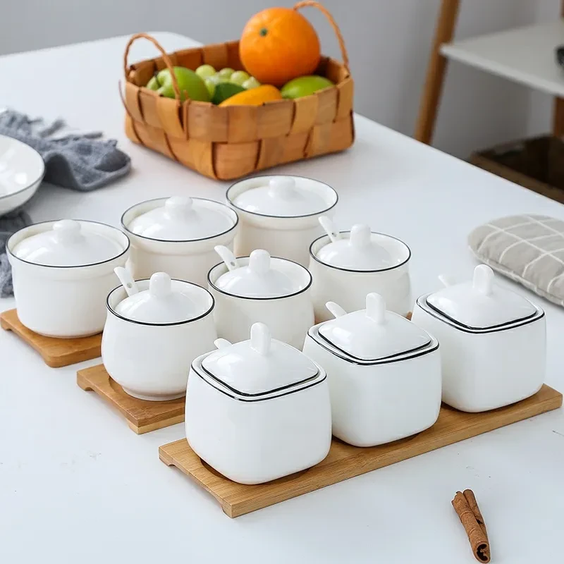 Sugar Bowl With Lid And Spoon Slot