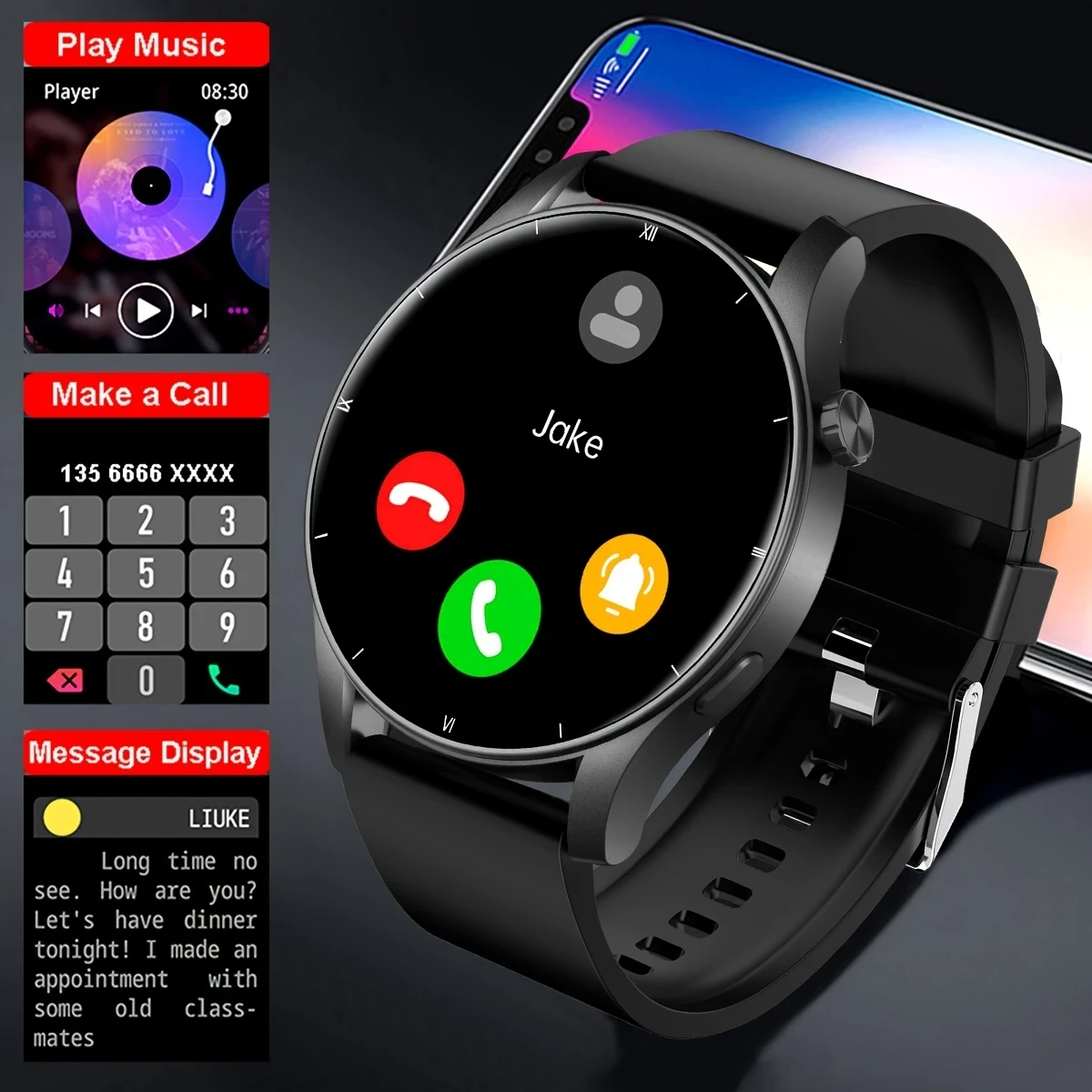 Coiusor Smartwatch for Men