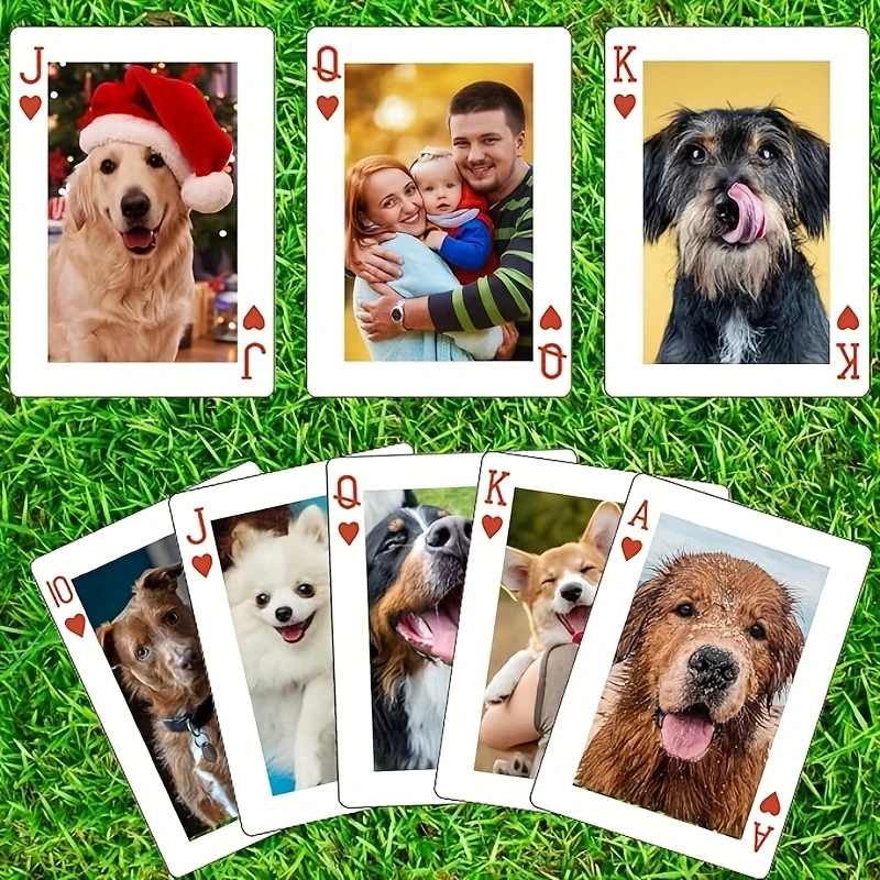 Personalized Deck of Playing Cards for Weddings
