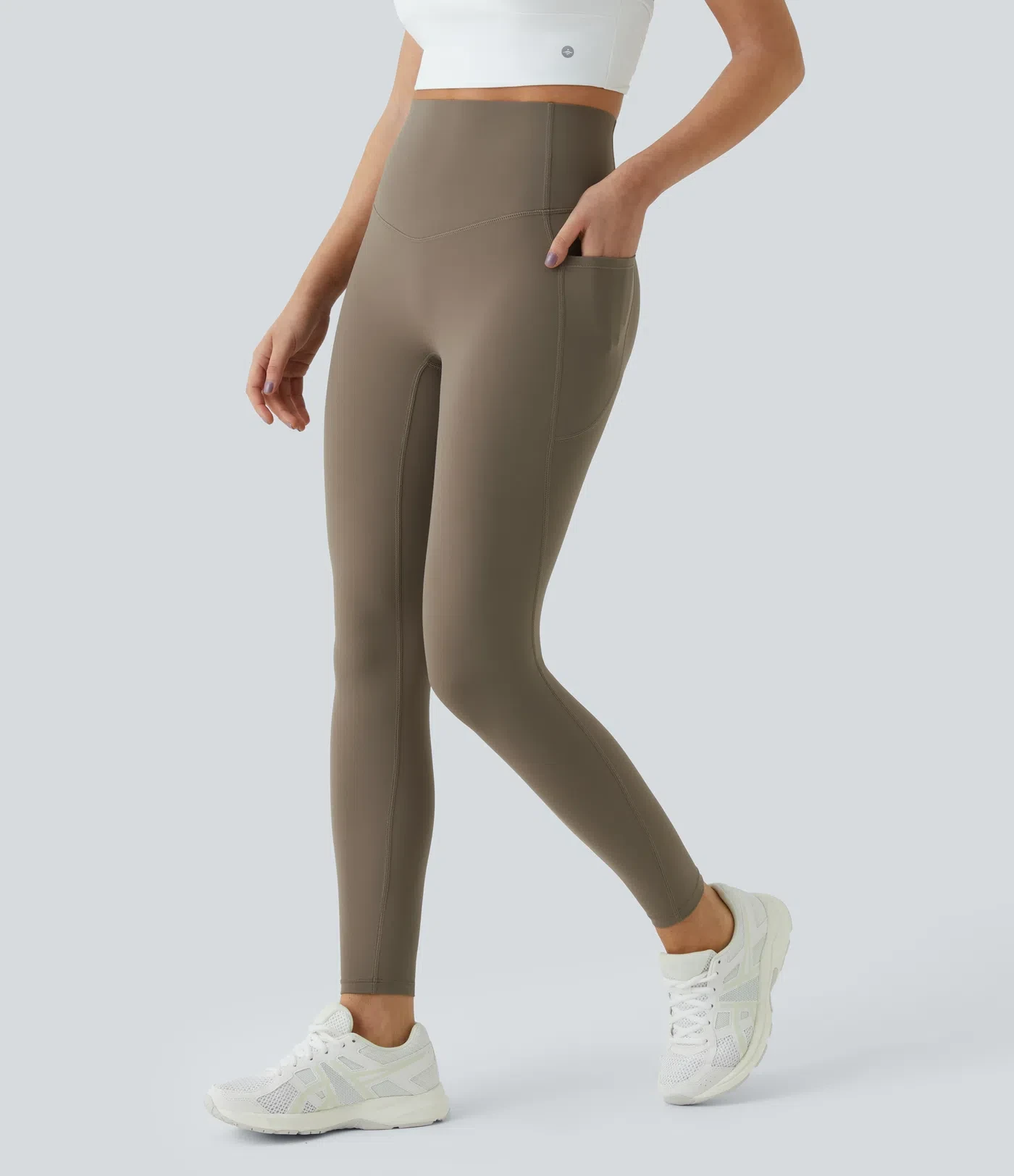 SoCinched High Waisted Tummy Control Side Pocket Shaping Training UltraSculpt Leggings