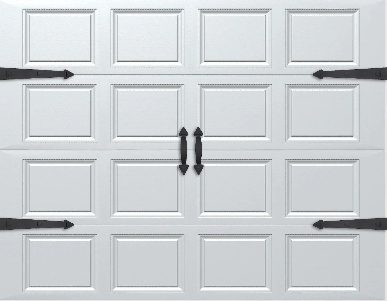Premium Magnetic Garage Door Hardware Set