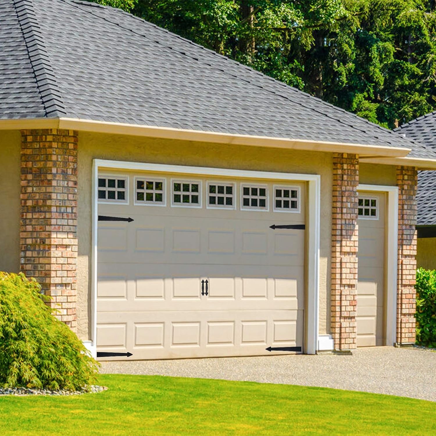 Premium Magnetic Garage Door Hardware Set