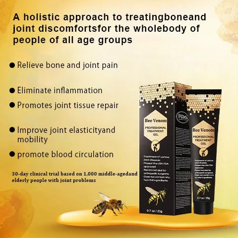 GiftTree NZ | LOVILDS New Zealand Bee Venom Joint Relief Gel(New Zealand Bee Extract - Specializes in the treatment of orthopedic conditions and arthritic pain)