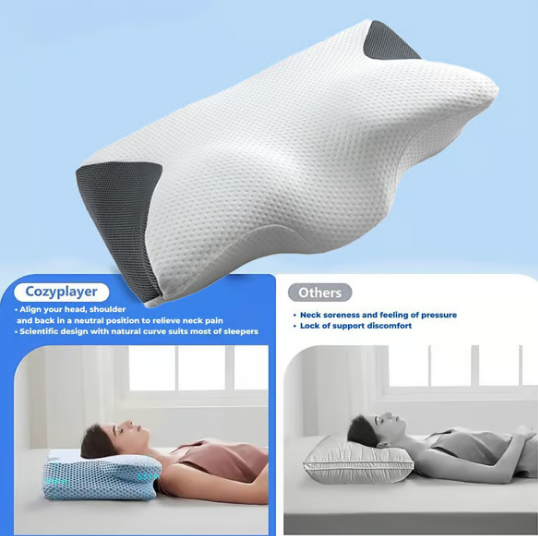 RESTRELIEF™ PREMIUM ERGONOMIC PILLOW