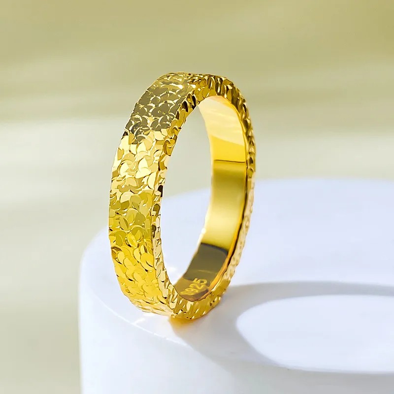 Stainless Steel 4mm Broken Ice Rings