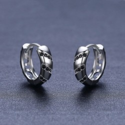European And American Retro Women's Round Earrings Beautiful Temperament Copper