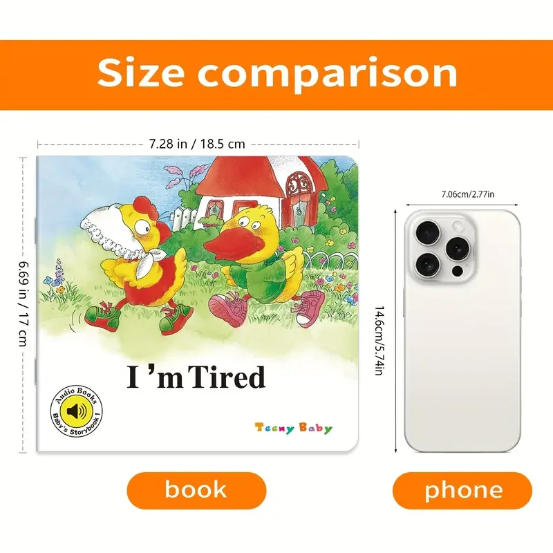TEENYBABY Children's English Storybooks, Set of 10