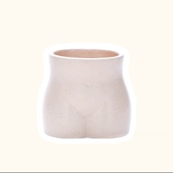 Ins Shape Decoration Creative Human Body Ceramic Vase