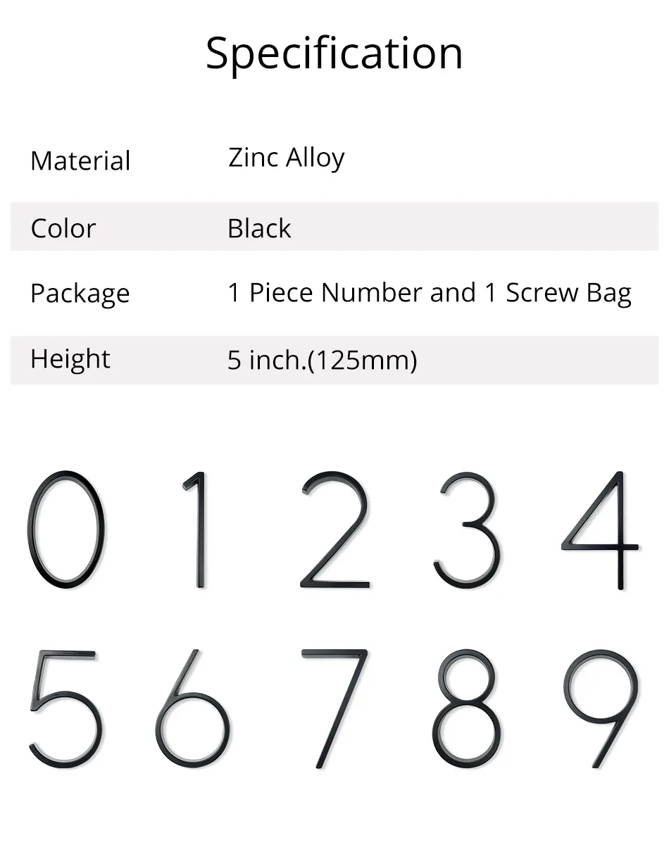 House Numbers