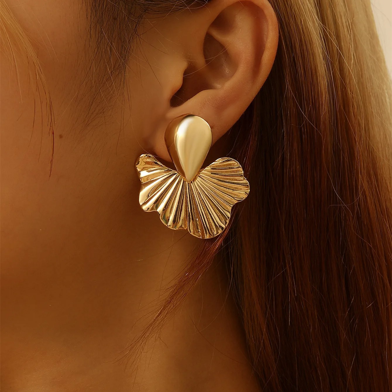 KMVEXO Punk Party Vintage Geometric Stud Earrings