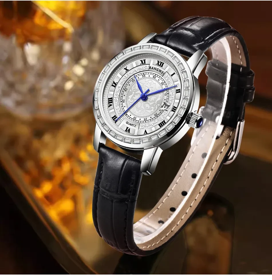Women's Quartz Waterproof Calendar Multifunctional Fashion Sports Wrist Watch