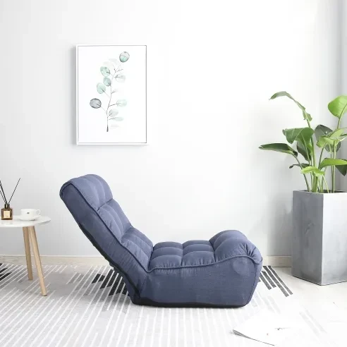 Single Sofa Reclining Chair Japanese Chair Lazy Sofa Tatami Balcony Reclining Chair Leisure Sofa Adjustable Chair