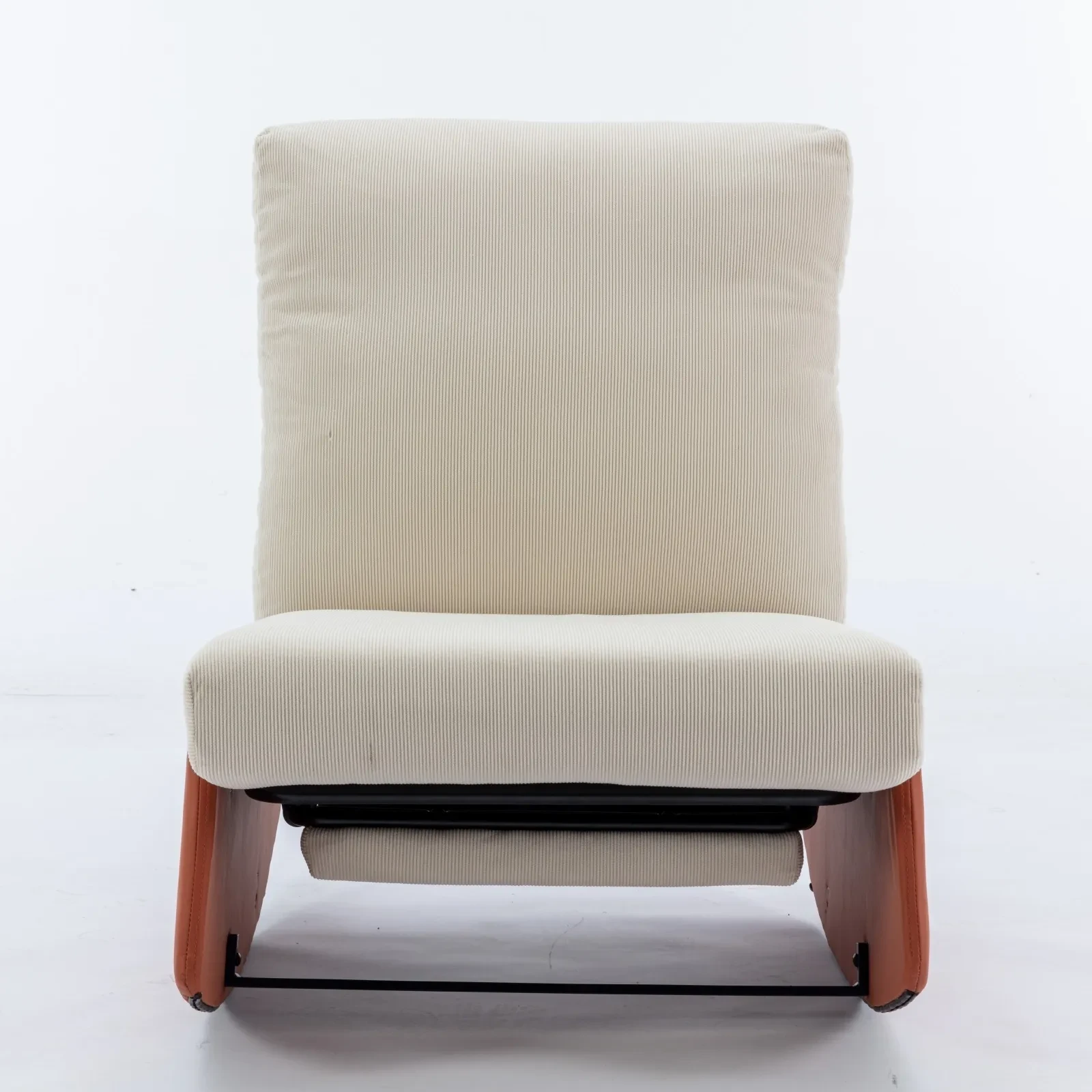 Modern Rocking Chair Recliner, Comfy Rocker Nursery Chair With Footrest, Accent Reading Chair, Uphol