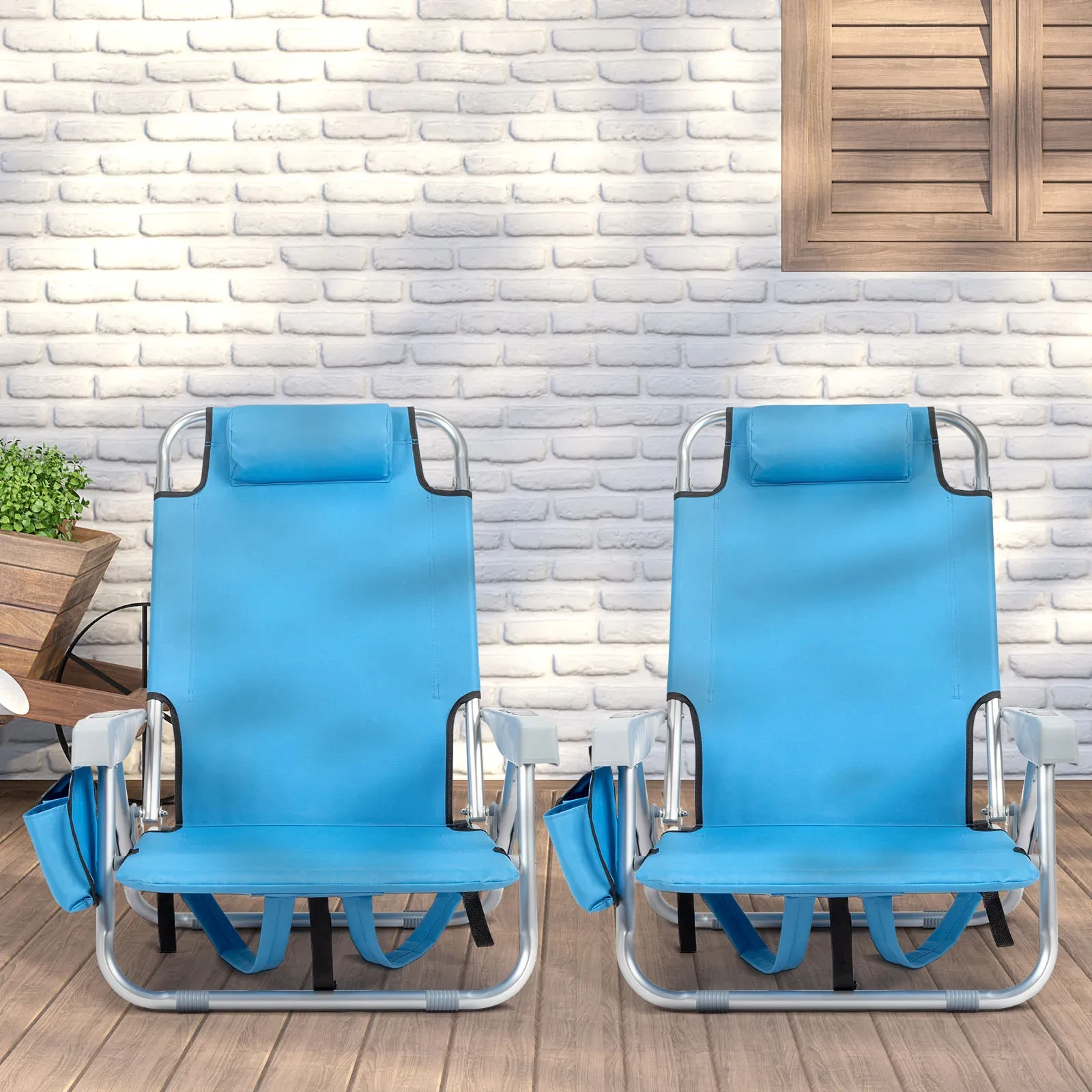 Blue Beach Chair