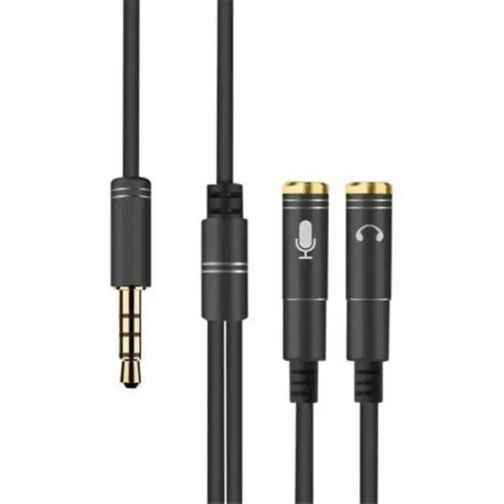 3.5mm Headphone Splitter Audio Adapter Cable