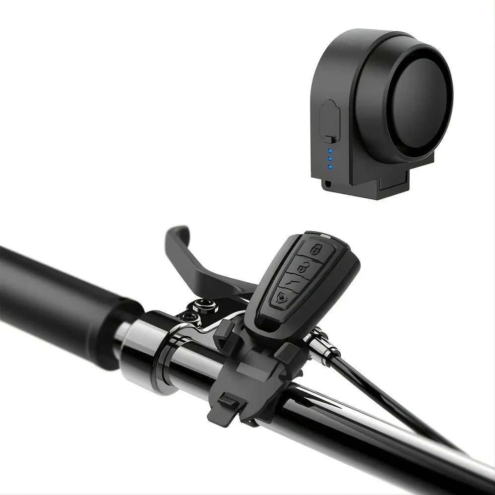 Bicycle Motorcycle Alarm Rechargeable Multifunctional
