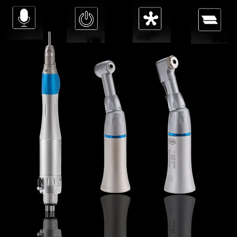 Dental External Waterway Slow Speed Handpiece Low Motor