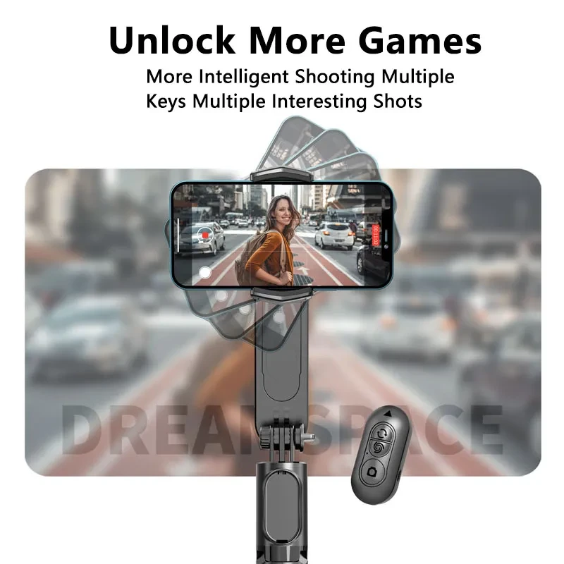 New Bluetooth Self Timer Tripod Stabilizer