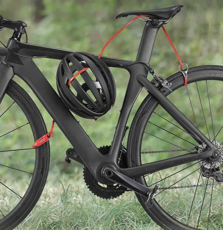 Cateye Bicycle Electric Motorcycle Helmet Lock Luggage Bag Password Cable Lock