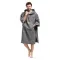 Quick-drying Travel Bath Towel Swim Cape Towel Beach Towel Dressing Robe Cloak Beach Hoodie