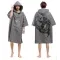 Quick-drying Travel Bath Towel Swim Cape Towel Beach Towel Dressing Robe Cloak Beach Hoodie