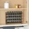 4 Tiers Metal Spice Rack Kitchen Countertop Cupboard Spice Herb Jar Storage Shelf