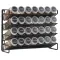 4 Tiers Metal Spice Rack Kitchen Countertop Cupboard Spice Herb Jar Storage Shelf