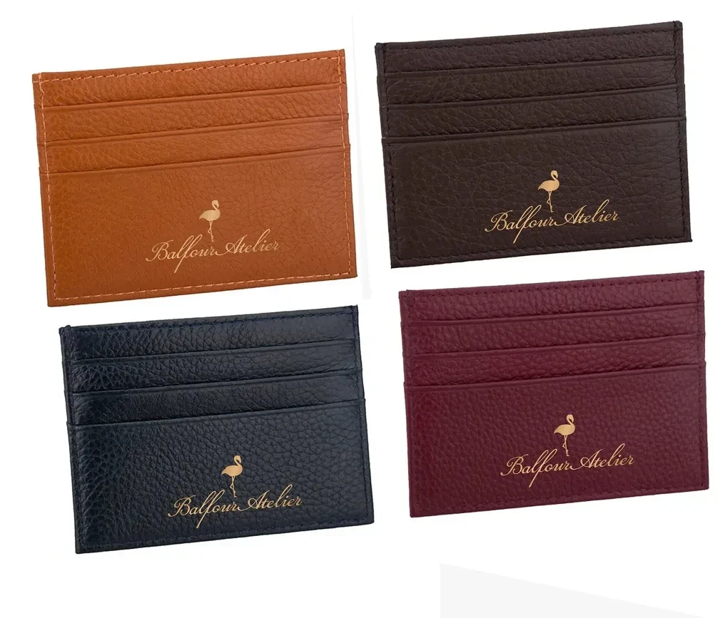 Anti-magnetic RFID Top Layer Cowhide For ID Card Bag