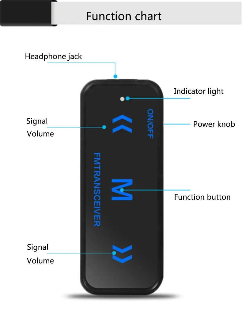 Radio Mini Small Walkie-talkie Ear-hook Handheld Hair Salon And Hairdressing Home Walkie-talkie