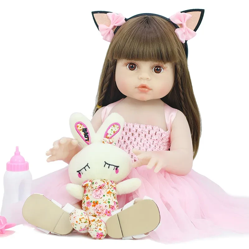 Multifunctional Reborn Doll Reborn Doll Simulation Vinyl Doll