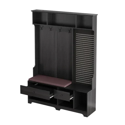 Storage Rack Suitable For Corridors Living Rooms Black