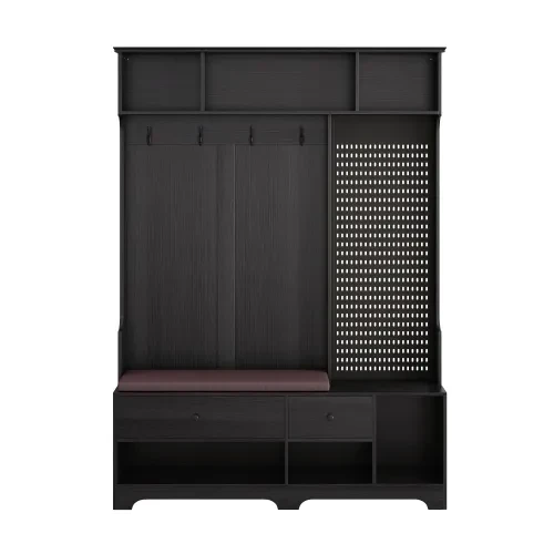 Storage Rack Suitable For Corridors Living Rooms Black