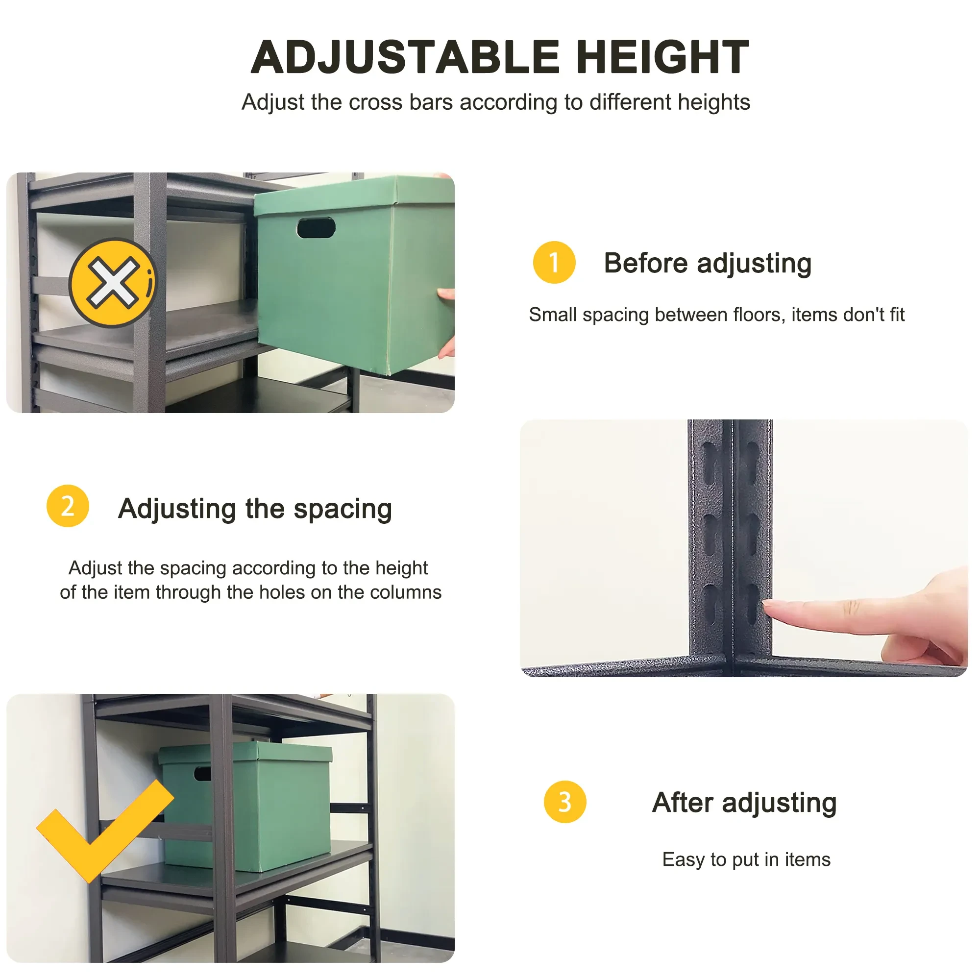 Two Sided Fence Style, Storage Rack And Shelf