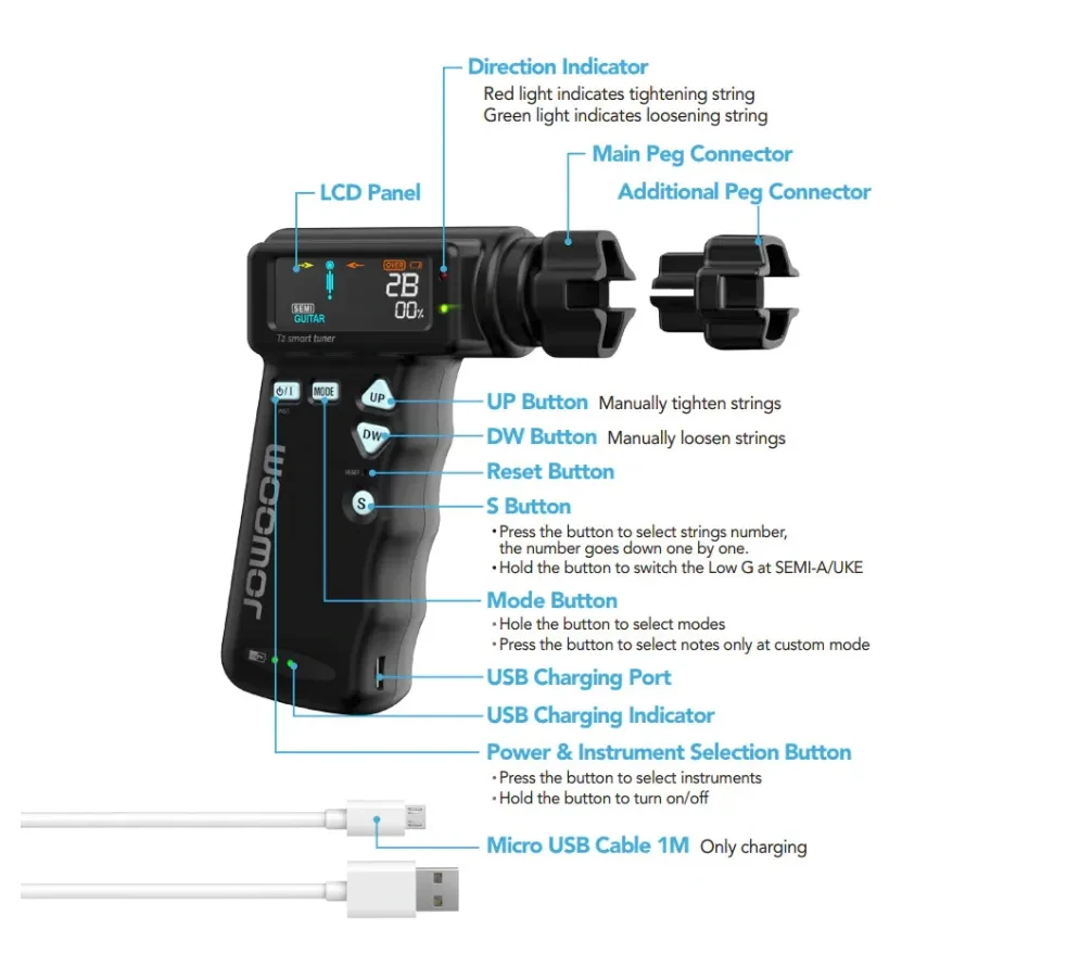 Multi-functional Smart Guitar Tuner
