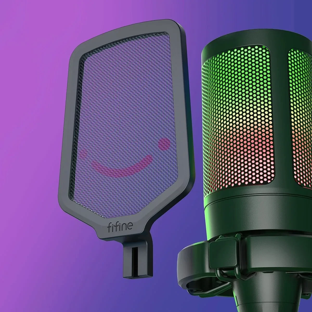 USB Condenser Gaming Microphone, For PC PS4 PS5