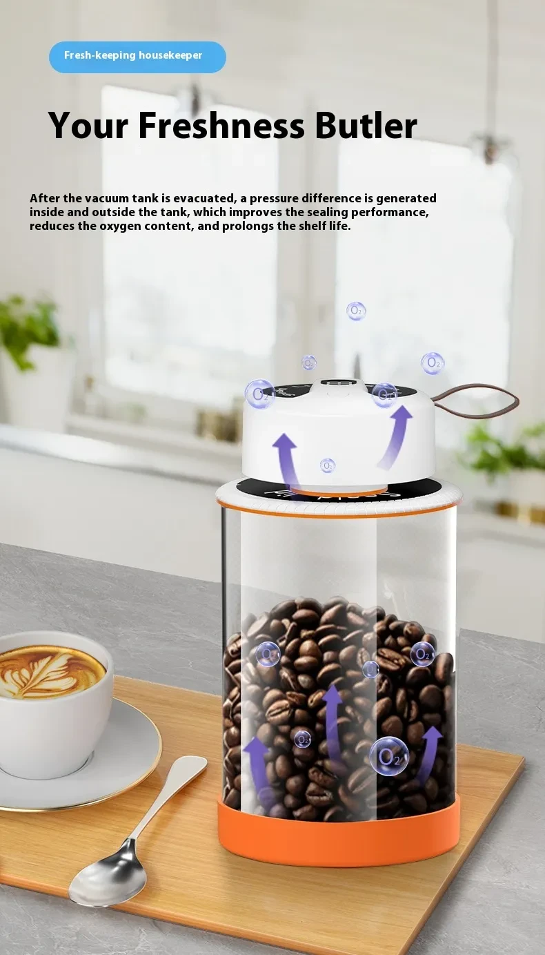 Mason Jar Sealing Machine Electric Vacuum Sealing Machine Kitchen Gadgets