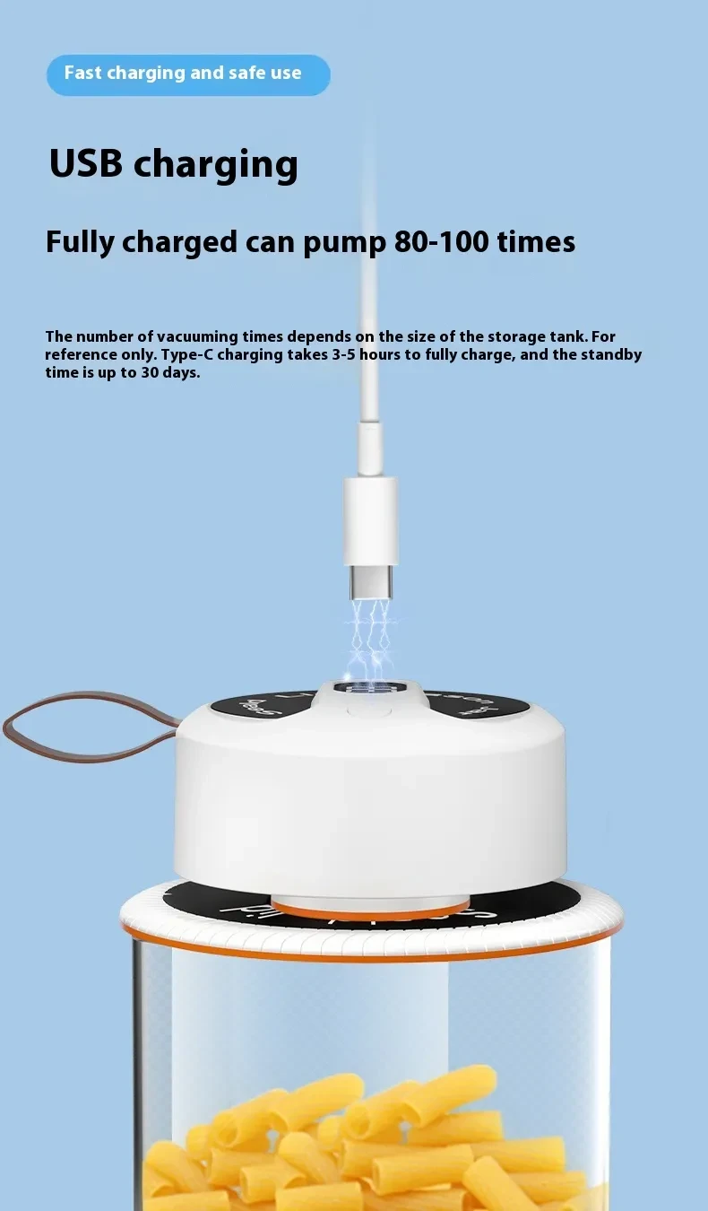 Mason Jar Sealing Machine Electric Vacuum Sealing Machine Kitchen Gadgets