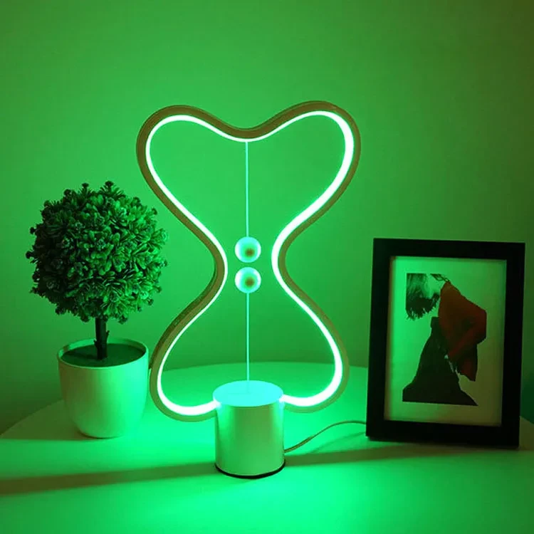 7 Color Changeable Heng Balance Lamp USB Powered Home Decor Bedroom Office Kids Desk lamp Children Gift Christmas Night lamp