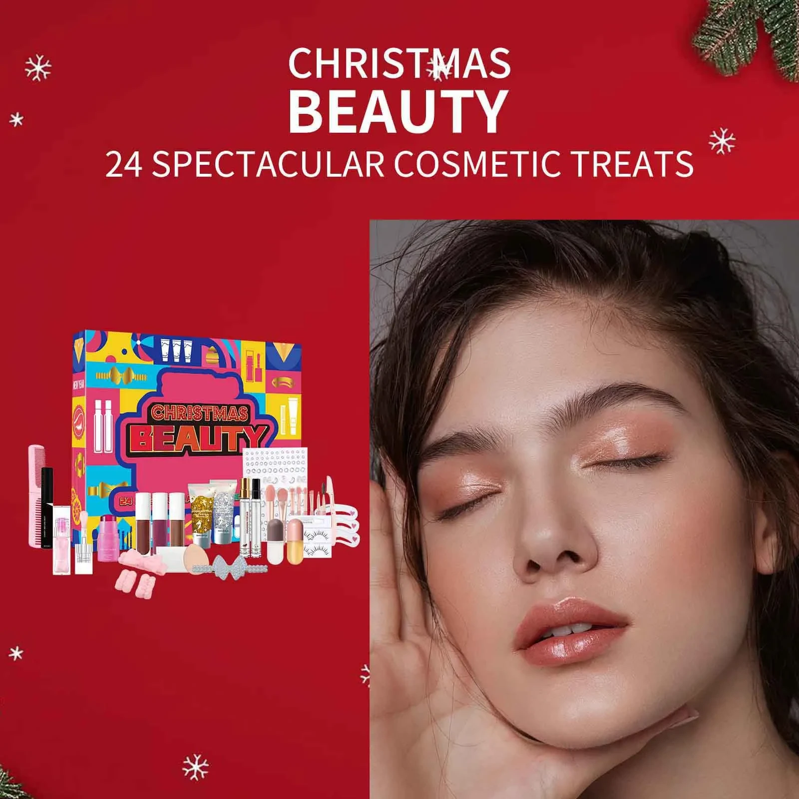 Christmas Countdown Gift Box Holiday Gift