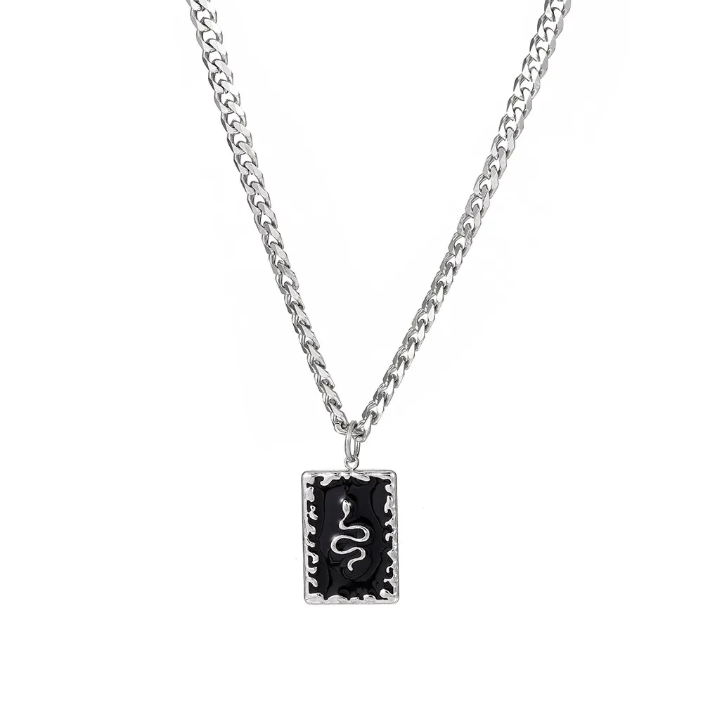 Fashion Male Snake Totem Necklace