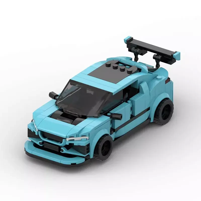 MOC Building Blocks Luxury Trailer Splicing Toy Gift Car Model Gift