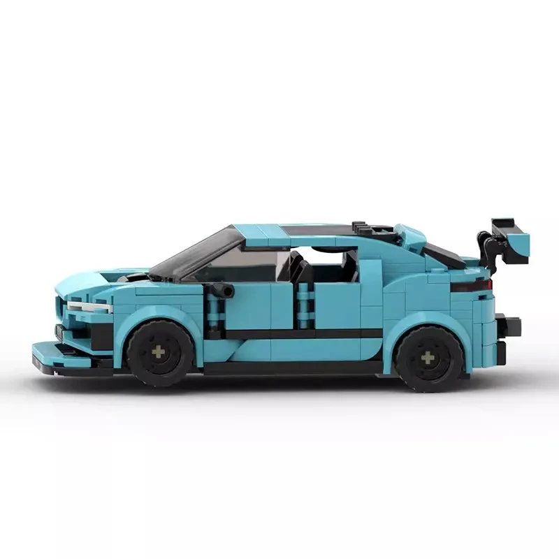 MOC Building Blocks Luxury Trailer Splicing Toy Gift Car Model Gift