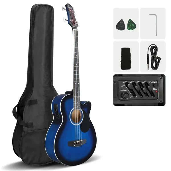 4-string EQ Rosewood Fingerboard Folk Bass, Not Available For Sale In AM