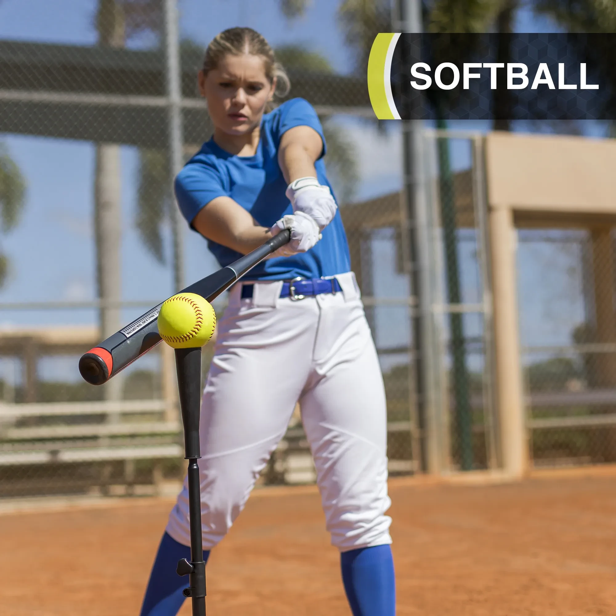 Baseball Trainer Portable Softball Practice Tripod T Stand Portable Holder Clubs